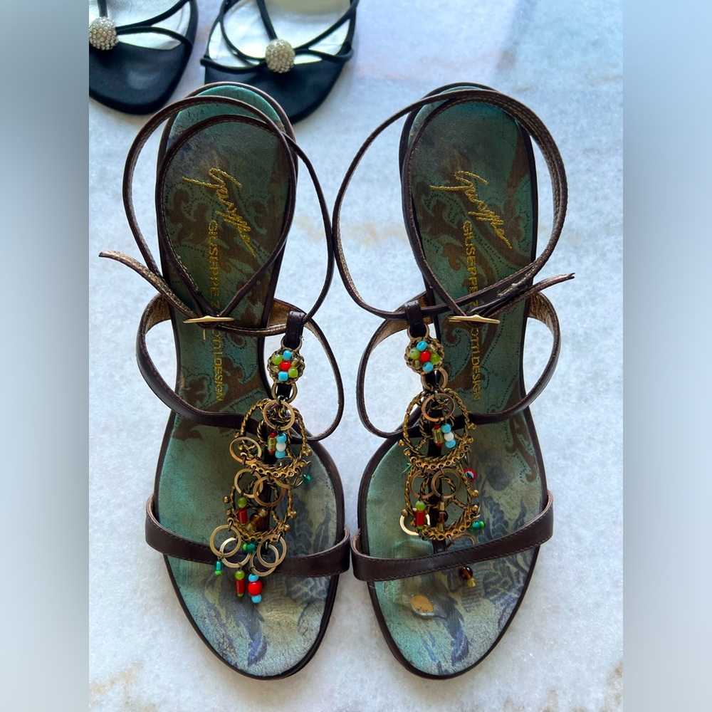Vintage Beaded Giuseppe Zanotti Heels